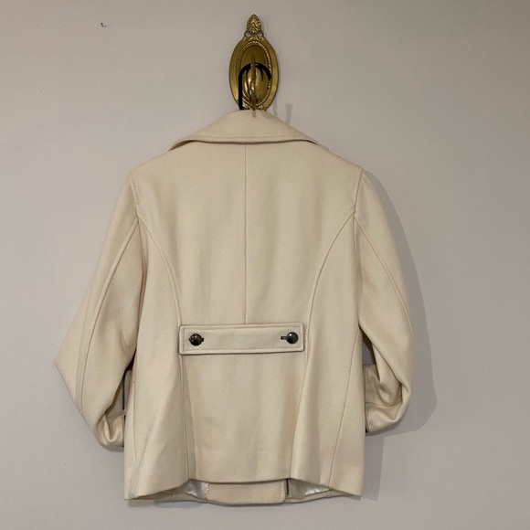 Guess double breasted zip detail short pea coat - Picture 2 of 7